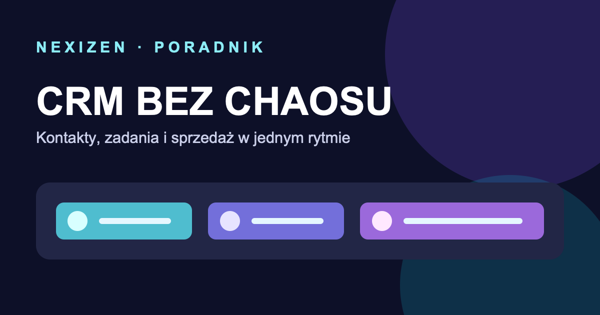 CRM dla małej firmy: jak wybrać system w 2026?